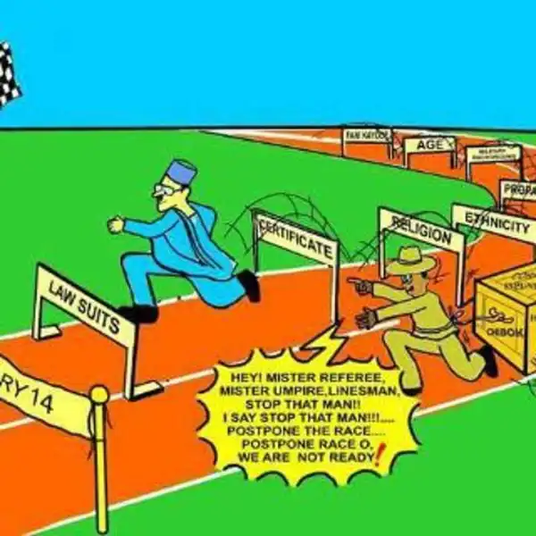 IT WOULD BE TOO BAD IF INEC COMPROMISES AND POSTPONE THE ELECTIONS – BUHARI