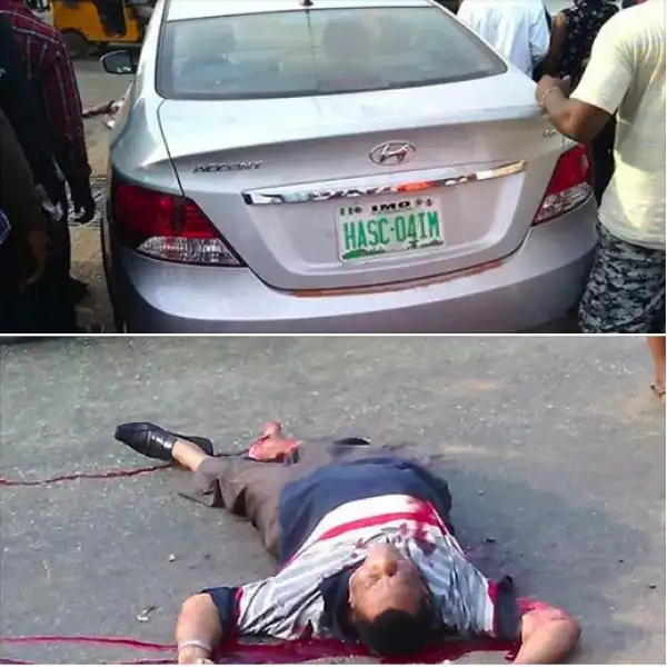 Imo State Commissioner Assassinated (Graphic Photo)