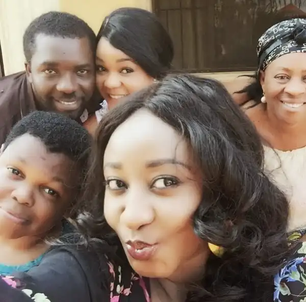 Ini Edo,Omoni Oboli,Osita Iheme And Others On A Set Of New Movie In Delta(Pics)