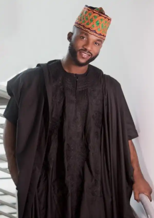 Iyanya steps out in Agbada 