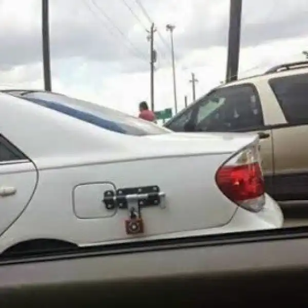 Jeez!! Lmao: See What Lagos Fuel Scarcity Made this Man Do