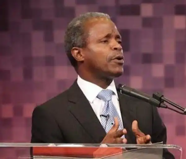 Jonathan Handing Over A Very Bad Economy To Us – Osinbajo