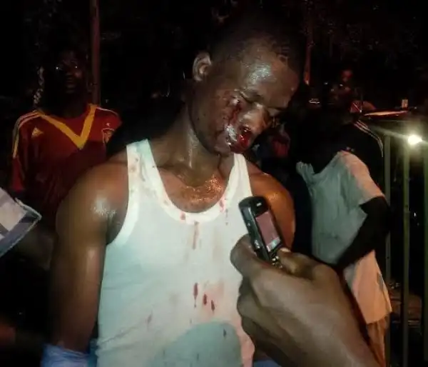 Kidnapper Nabbed And Beaten By Anger Mob In VGC, Lagos