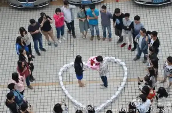 Lobaton! Man Buys 99 iPhones worth $82,000 to Propose to His Girlfriend; She Says No