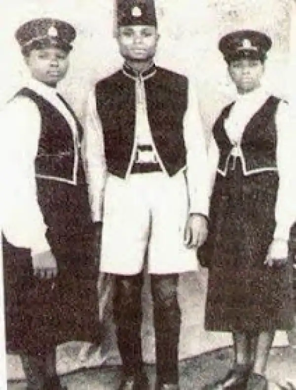 Major throwback pic of Esama of Benin, Chief Gabriel Igbinedion