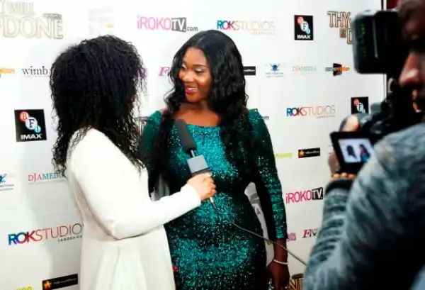 Mercy Johnson, Ramsey Nouah at London movie premiere