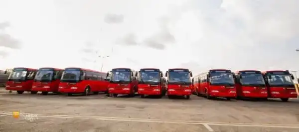 Metro bus official launch by Gov. Fashola on Feb. 17th