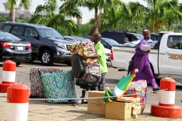 National Assembly Members Move Out Of Assembly Complex