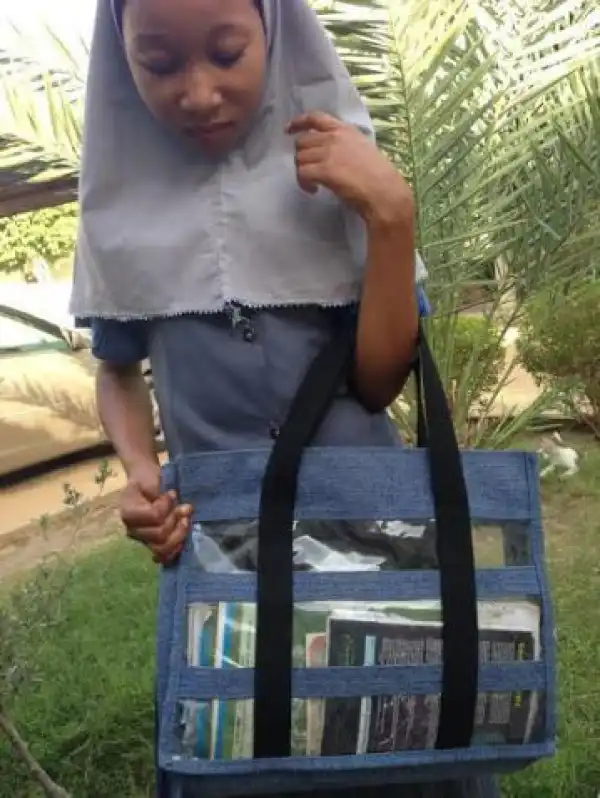 Only transparent schoolbags are allowed in Maiduguri schools due to suicide bombing – PHOTO