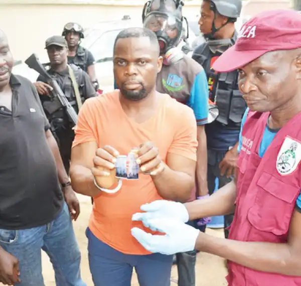 Photo: 37-Year-Old Man Who Runs Notorious Drug Syndicate Arrested In Lagos