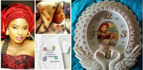 Photos: Actress Halima Abubakar Now A Proud Godmother