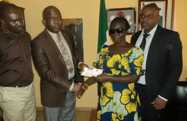 Photos: EFCC recovers blind teacher