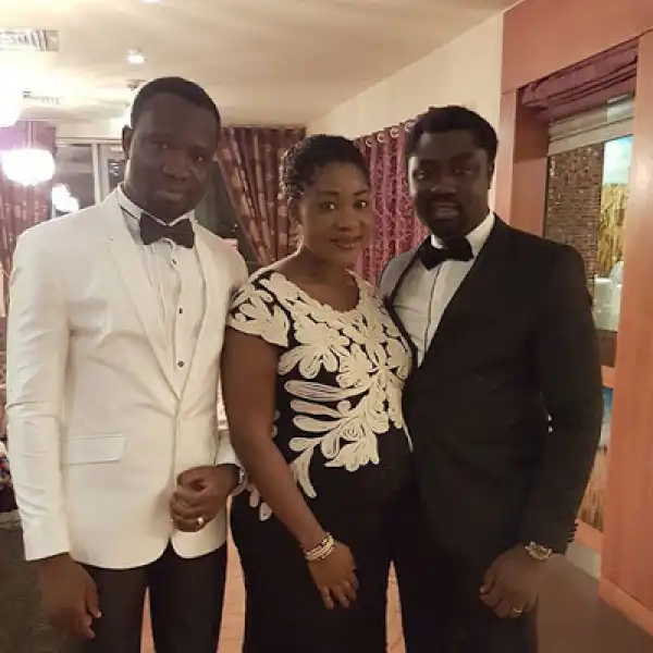 Photos: Heavily Pregnant Mercy Johnson Steps Out With Hubby In Dublin