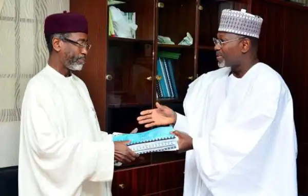 Photos From Prof. Jega Officially Handing Over Yesterday