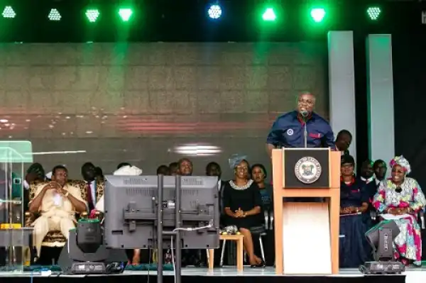 Photos From The RCCG Event Which Osinbajo, Ambode & Adeboye Were Honoured 