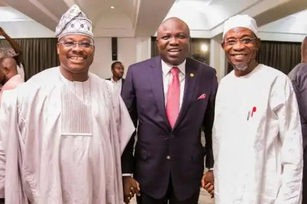 Photos Of APC Governors At Their Meeting In Abuja Yesterday