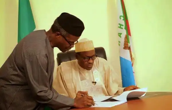 Picture Of President Elect With His VP In Office This Morning