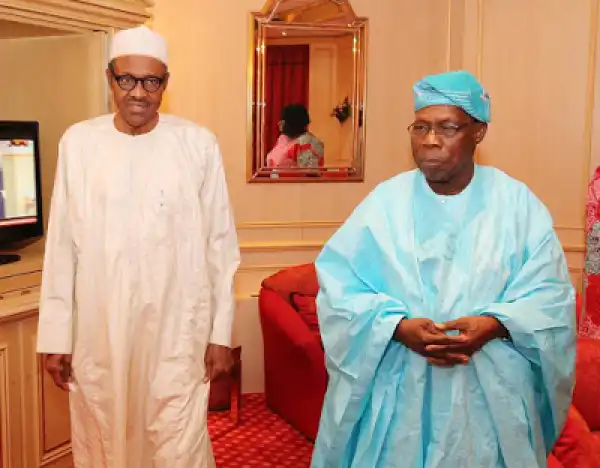 President Buhari Consults Obasanjo Over Choice Of Ministers