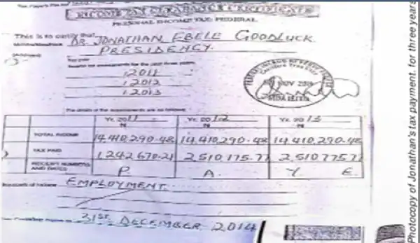 President Jonathan