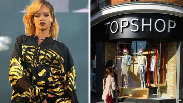 Rihanna Wins $5.5million In Court Case Against TopShop