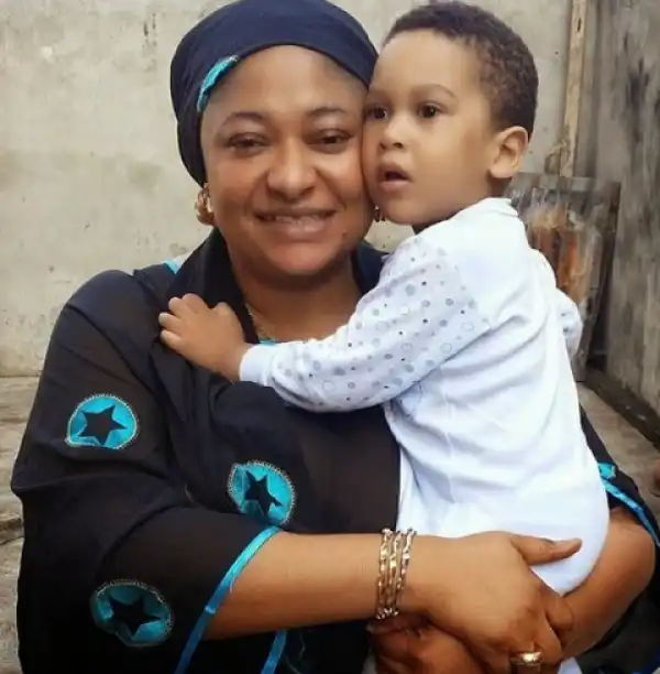 Ronke Oshodi Flaunts Her Cute Son