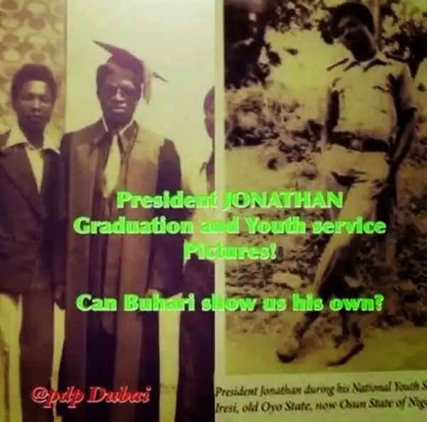 See President Jonathan