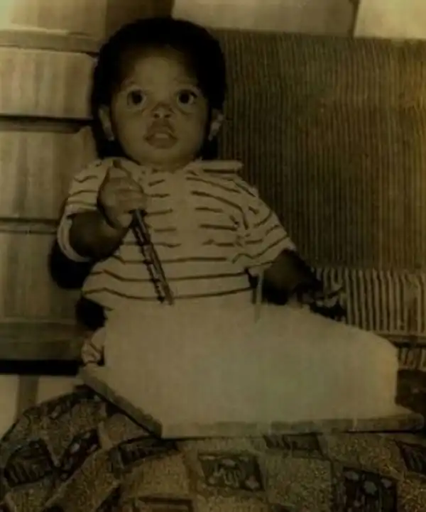 See Throwback Photo Of Basketmouth As A Year Old Baby