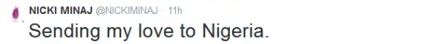 Solange Knowles and Nicki Minaj speak up for Nigeria..