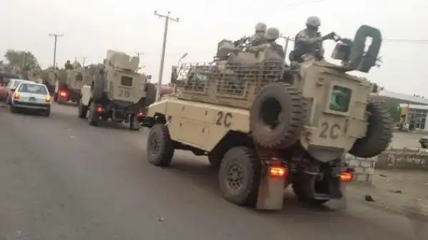 South African Military Arrived Maiduguri To Fight Insurgency