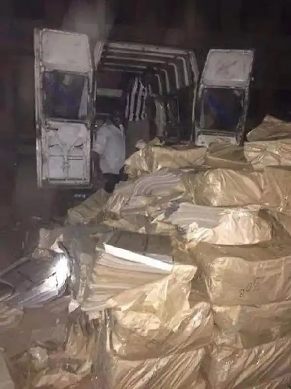 Thumbprinted ballot boxes allegedly intercepted in Niger state