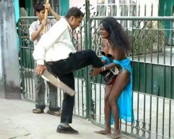 Ugandan woman stripped and abused in India