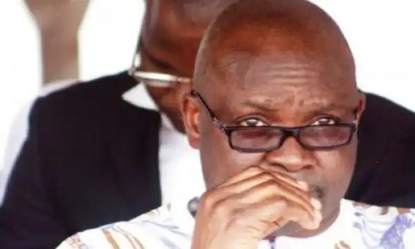 Unbelievable!! See The Vehicle Governor Fayose Drove To Inspect State Project Today In Ekiti