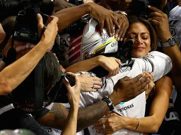 Why Nicole Scherzinger cried at Formula 1 World Championship