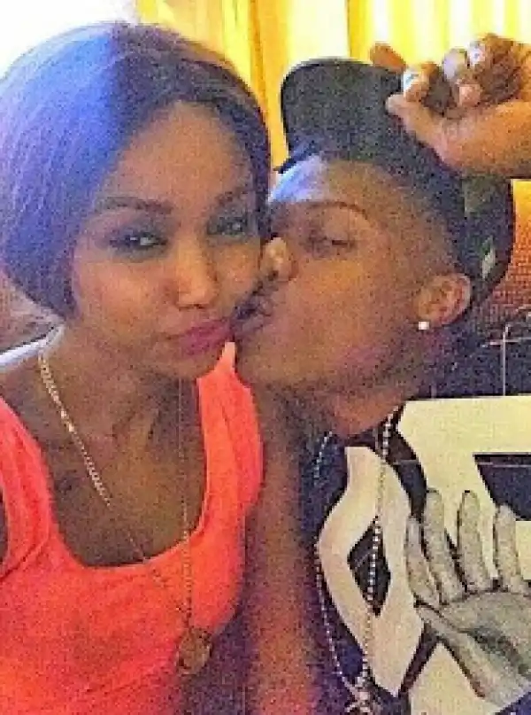 Wizkid Place A Hot Kiss On Bba’s Huddah In New Photo
