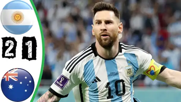 Argentina vs Australia 2 - 1 (World Cup 2022 Goals & Highlights)