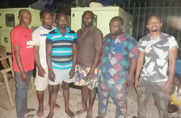 End Of The Road: See The Cocaine-Selling Gang Members Who Were Exposed In Abuja