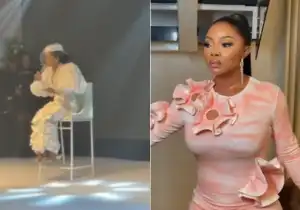 Toke Makinwa Breaks Down As She Appreciates God At Her Thanksgiving Service