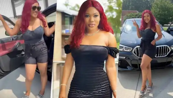 Actress, Mercy Macjoe Acquires Brand New 2021 BMW Ride