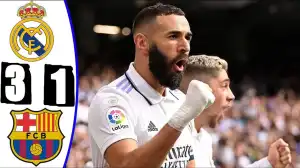 Real Madrid vs Barcelona 3 - 1 (LaLiga 2022 Goals & Highlights)