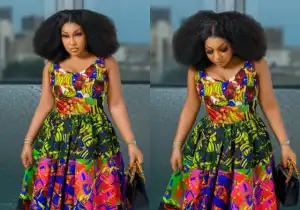 Rita Dominic debunks claim of stopping the press from doing their job at a birthday party in Ghana