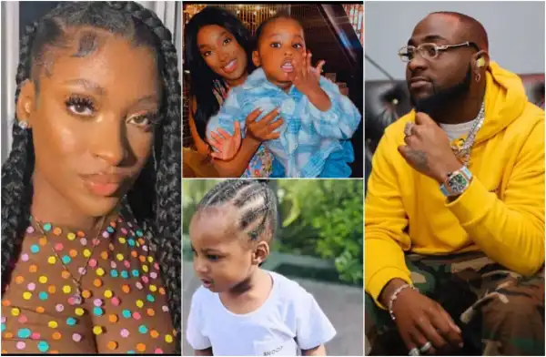 Davido’s third babymama, Larissa London celebrates son’s third birthday