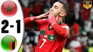 Morocco vs Zambia 2 - 1 (World Cup Qualifiers 2024 Goals & Highlights)