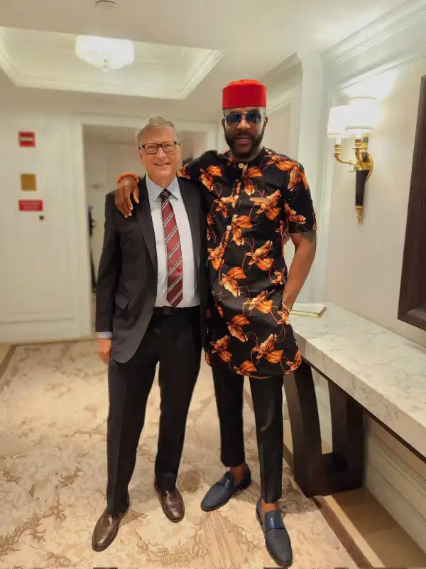 BBNaija Host, Ebuka, Meets Bill Gates (Photos)