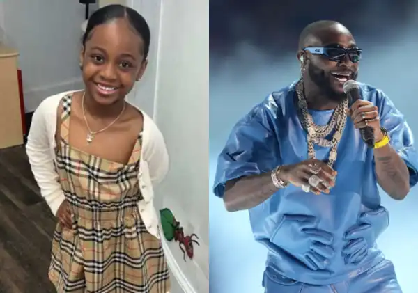 Davido’s Second Daughter Hailey Adeleke Sweetly Celebrates Him At 32nd Birthday