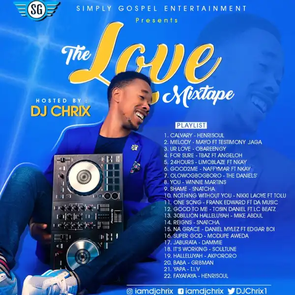 DJ Chrix – The Gospel Love Songs Mixtape