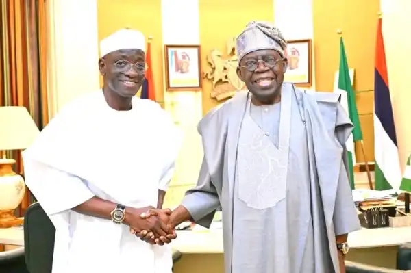 Gov Sule presents ‘preferred successor’, Sen Wadada to Tinubu
