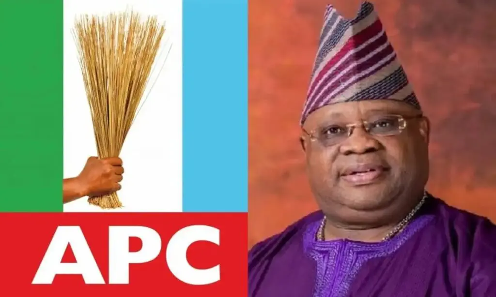 Osun APC dismisses Gov Adeleke’s alleged claims of being pressured by Presidency
