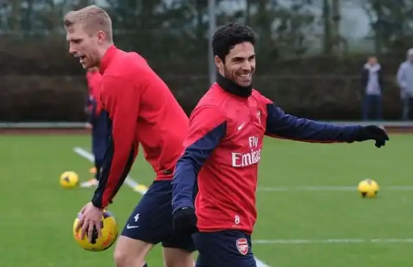 Mertesacker Vows To Give Arsenal Boss Arteta ‘Headaches’ (See Why)