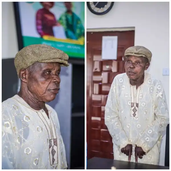 76-year-old Man Arrested For Allegedly R3ping And Impregnating 16-year-old Girl in Ogun (Photo)