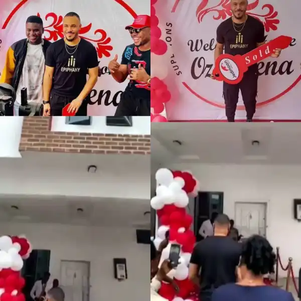 BBNaija Star, Ozo Receives a House As Birthday Gift From His Fans (Video)